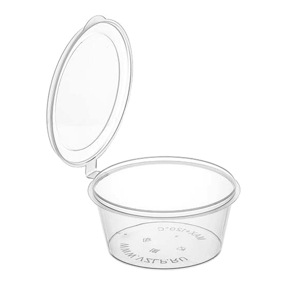 Соусник 30 мл прозрачный с верхним закрытием "2023" ПП Соусник 30 мл прозрачный с верхним закрытием "2023" ПП