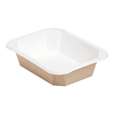 Контейнер-бумажный-500-мл-187x140x45-OCTOBOX-прямоуг-крафтбелый-без-крышки-OSQ