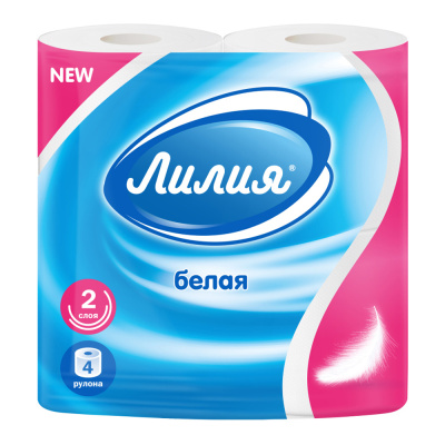 Бумага-туалетная-(4рул)-2сл Бумага-туалетная-(4рул)-2сл