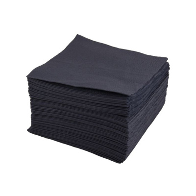 Салфетки 24х24 (400л) черные Салфетки 24х24 (400л) черные