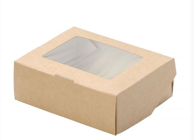 Контейнер бумажный TABOX PRO 300 мл КРАФТ OSQ Контейнер бумажный TABOX PRO 300 мл КРАФТ OSQ