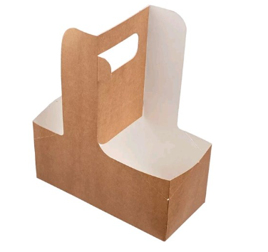 Держатель-подстаканник бумажный для 2-х стаканов КРАФТ OSQ Держатель-подстаканник бумажный для 2-х стаканов КРАФТ OSQ